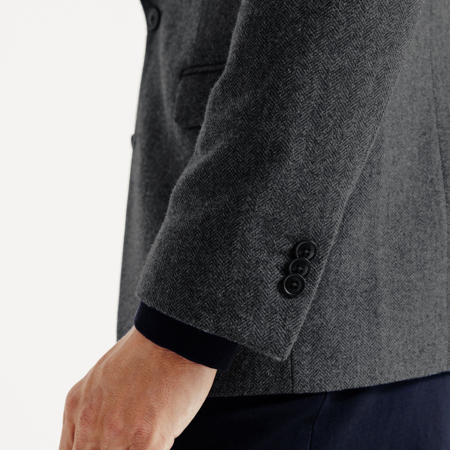 Veste blazer chevron confort