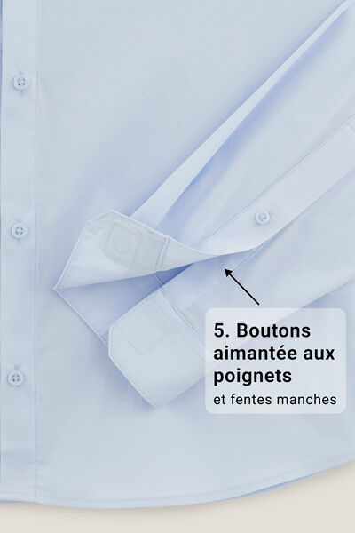 Chemise pour personne &agrave; mobilit&eacute; r&eacute;duite