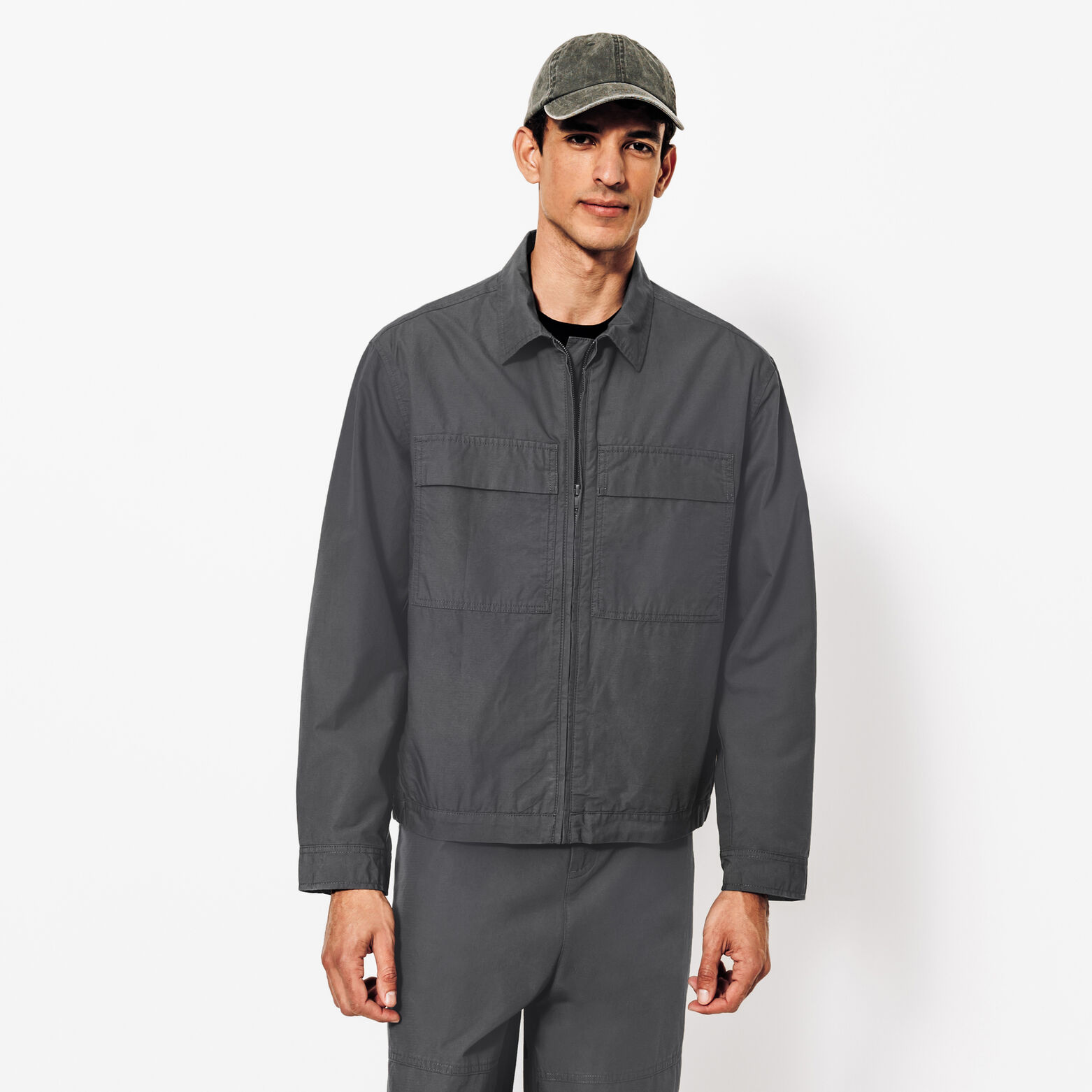 Blouson l&eacute;ger zipp&eacute;