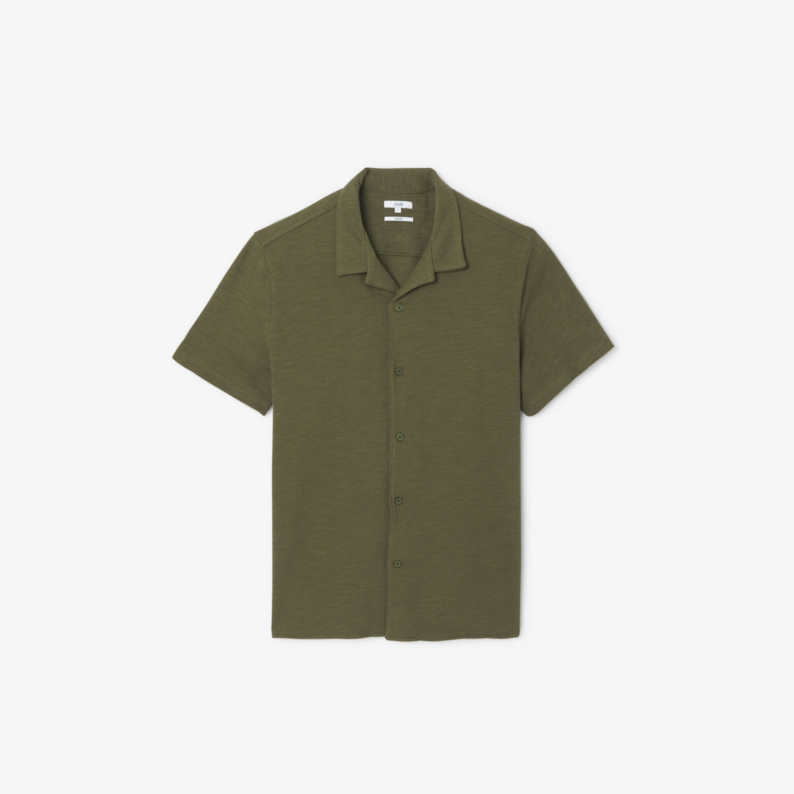 Hemdje in badstof met haaienkraag