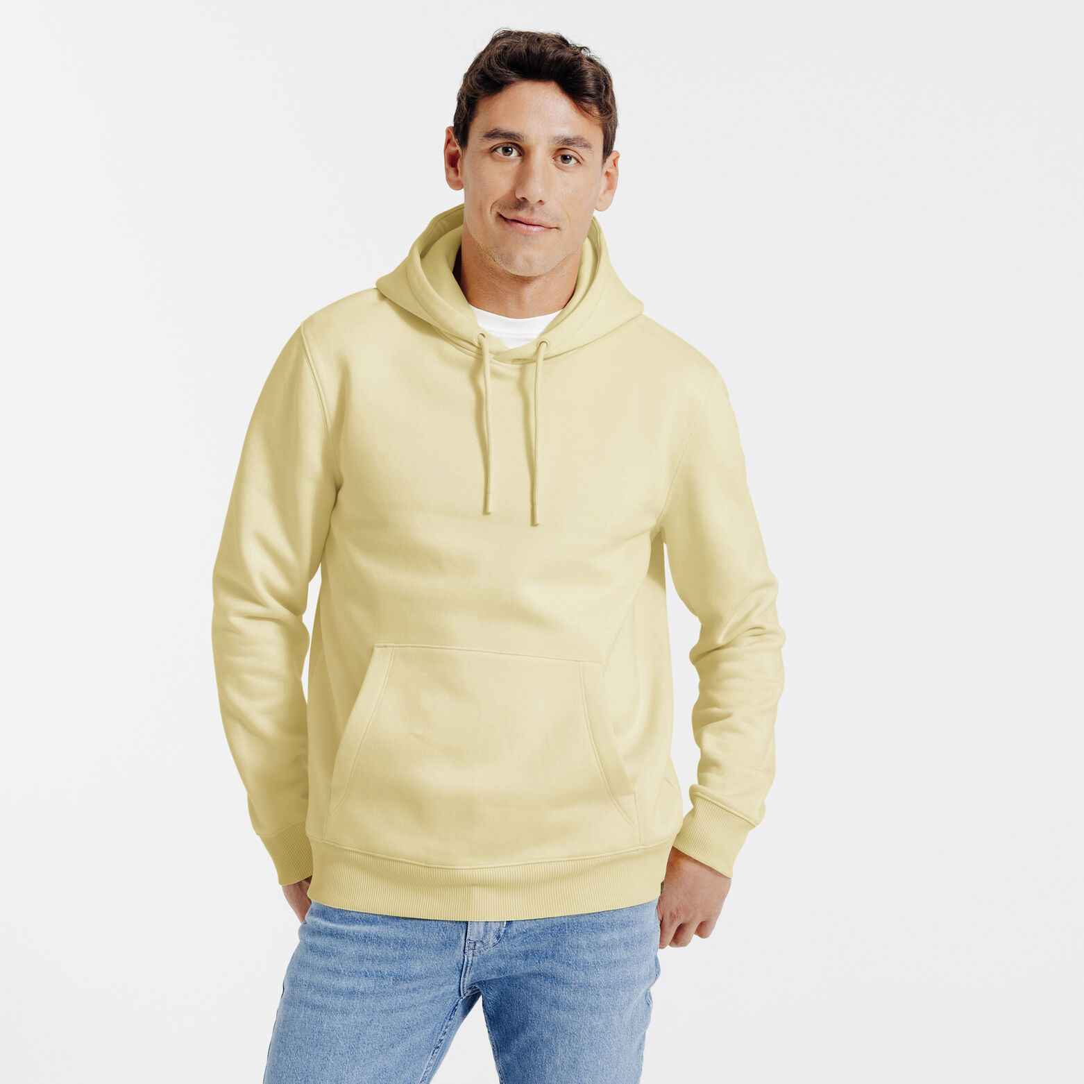 Sweat &agrave; capuche uni