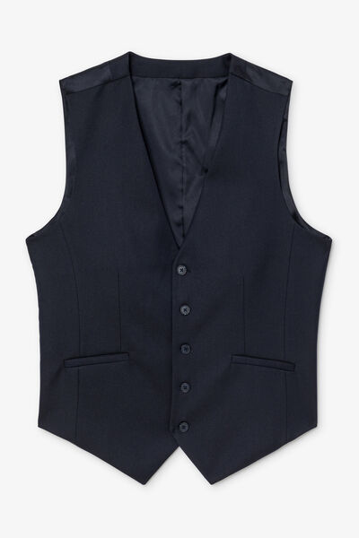 Gilet de costume slim uni