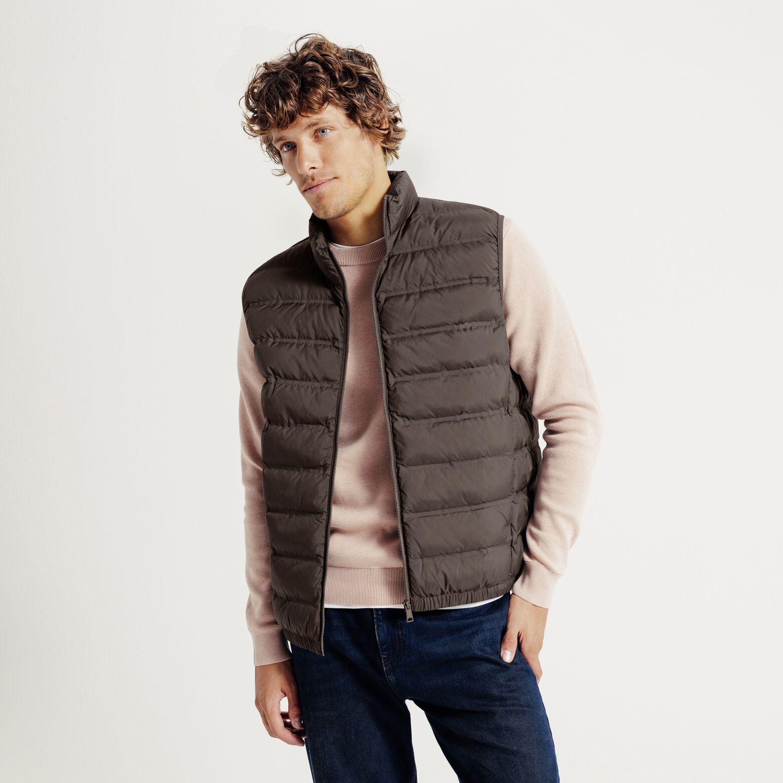 Doudoune l&eacute;g&egrave;re sans manche