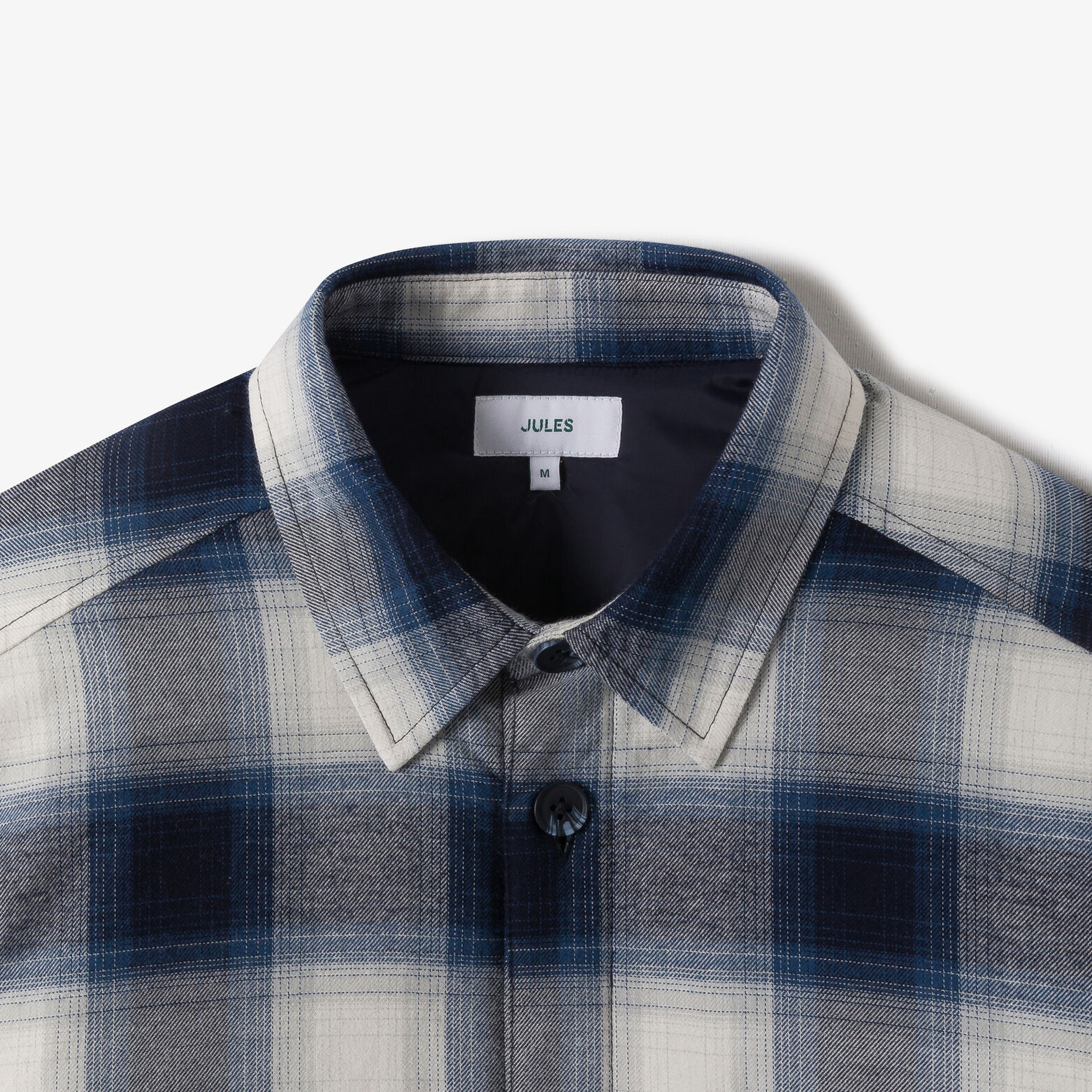 Surchemise doubl&eacute;e en coton