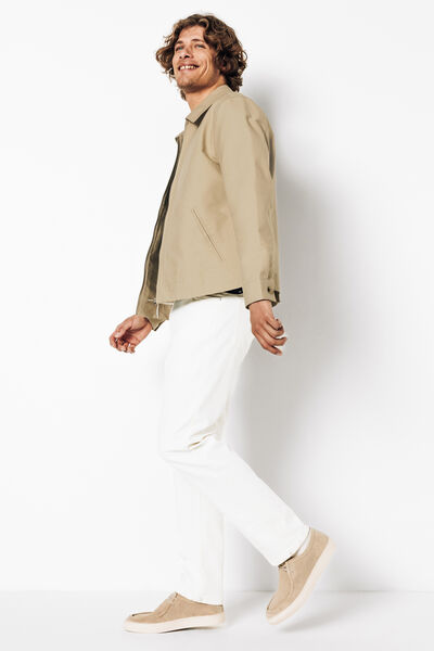 Blouson mi-saison col chemise