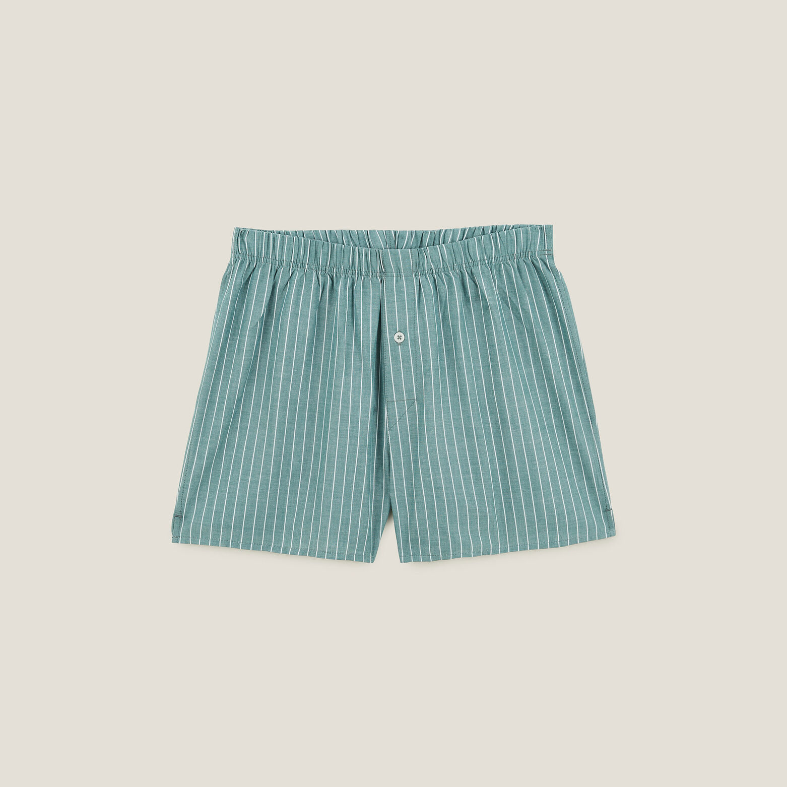 Cale&ccedil;on ray&eacute; en coton