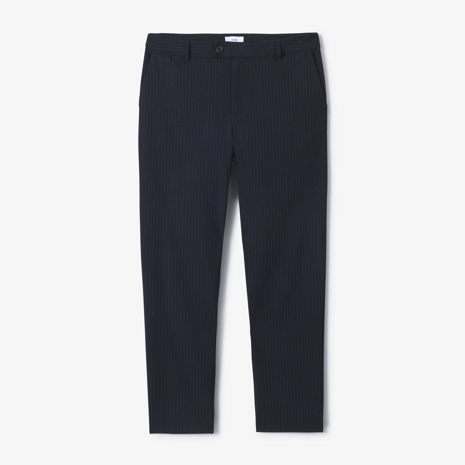 Pantalon chino tapered ray&eacute;