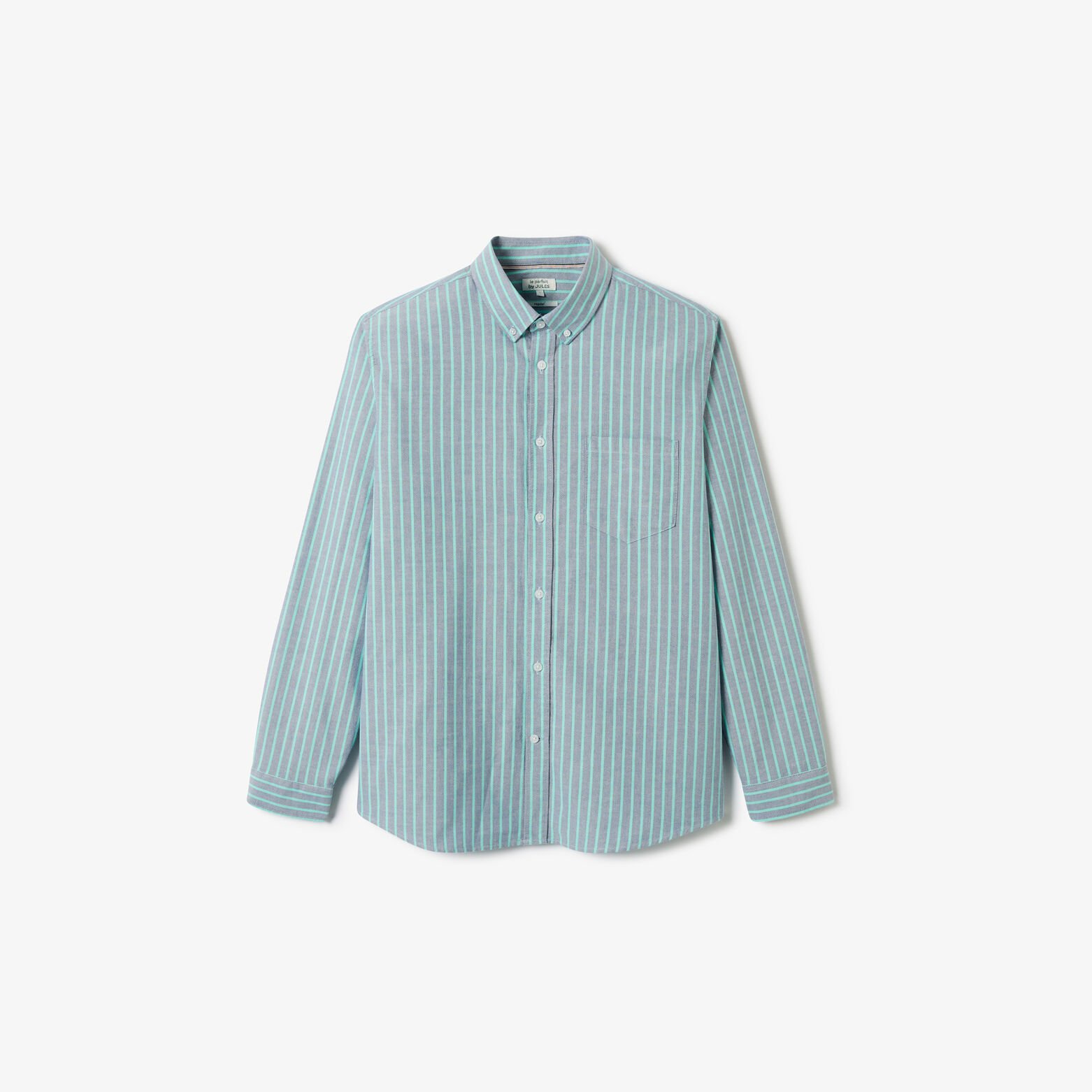 Chemise oxford ray&eacute;e "le parfait by JULES"