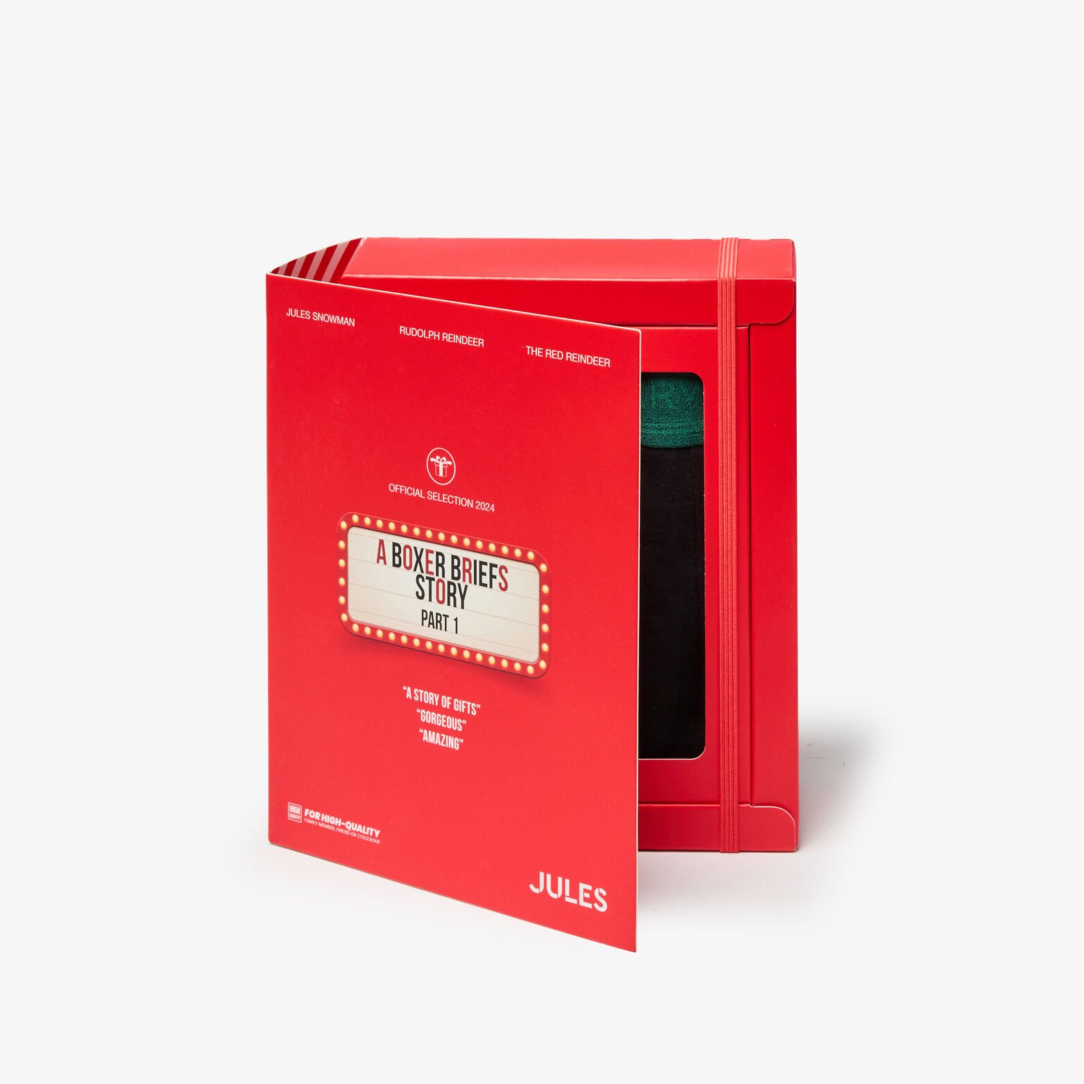 Coffret version anglaise 3 boxers