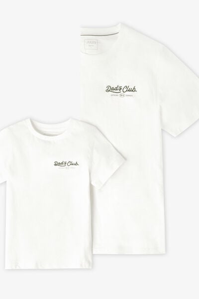 Tee shirt f&ecirc;te brod&eacute; en coton