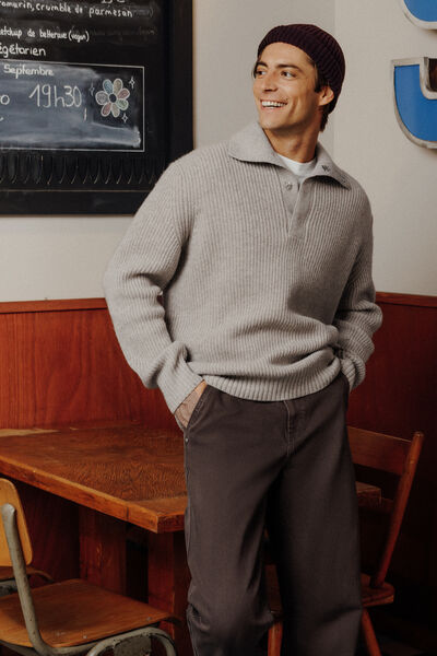 Pull col camionneur lambswool