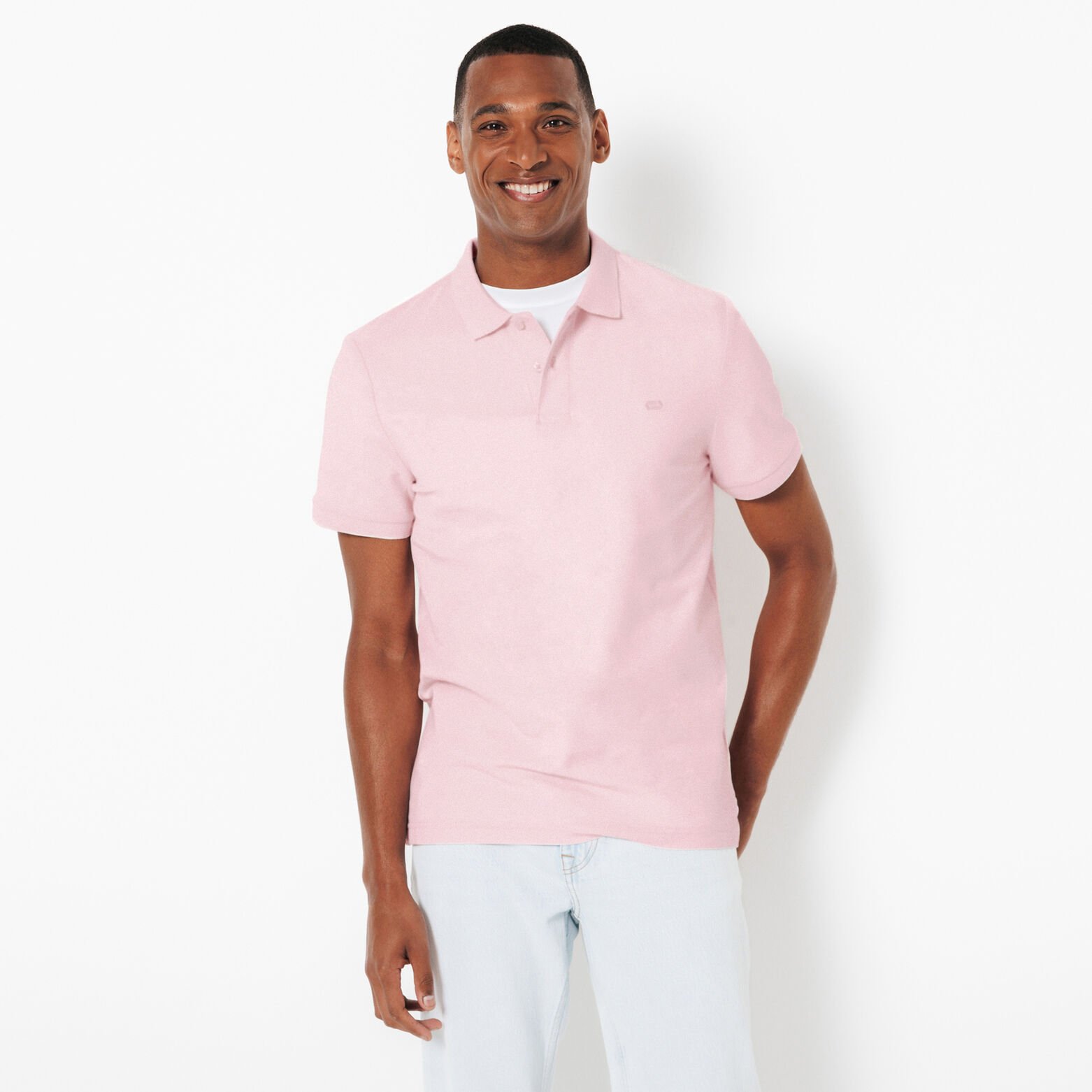 Polo manches courtes uni "le parfait by JULES"