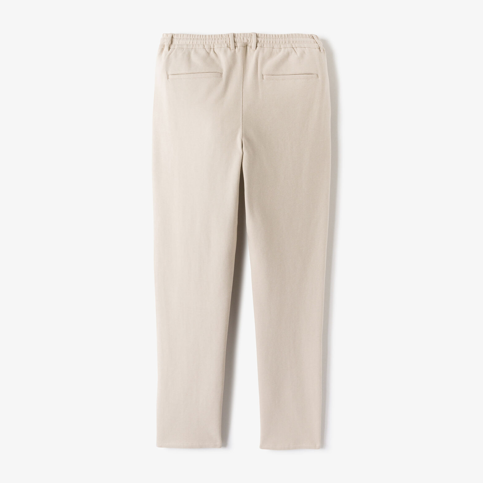 Pantalon chino tapered en maille