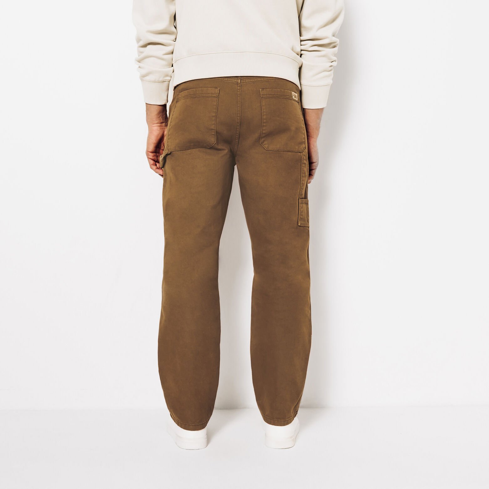 Large fit panel pants