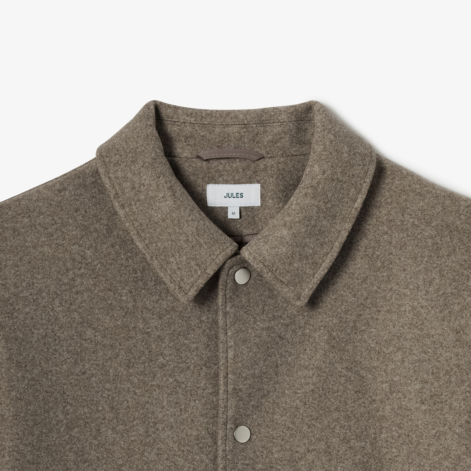 Blouson col chemise pressionn&eacute;