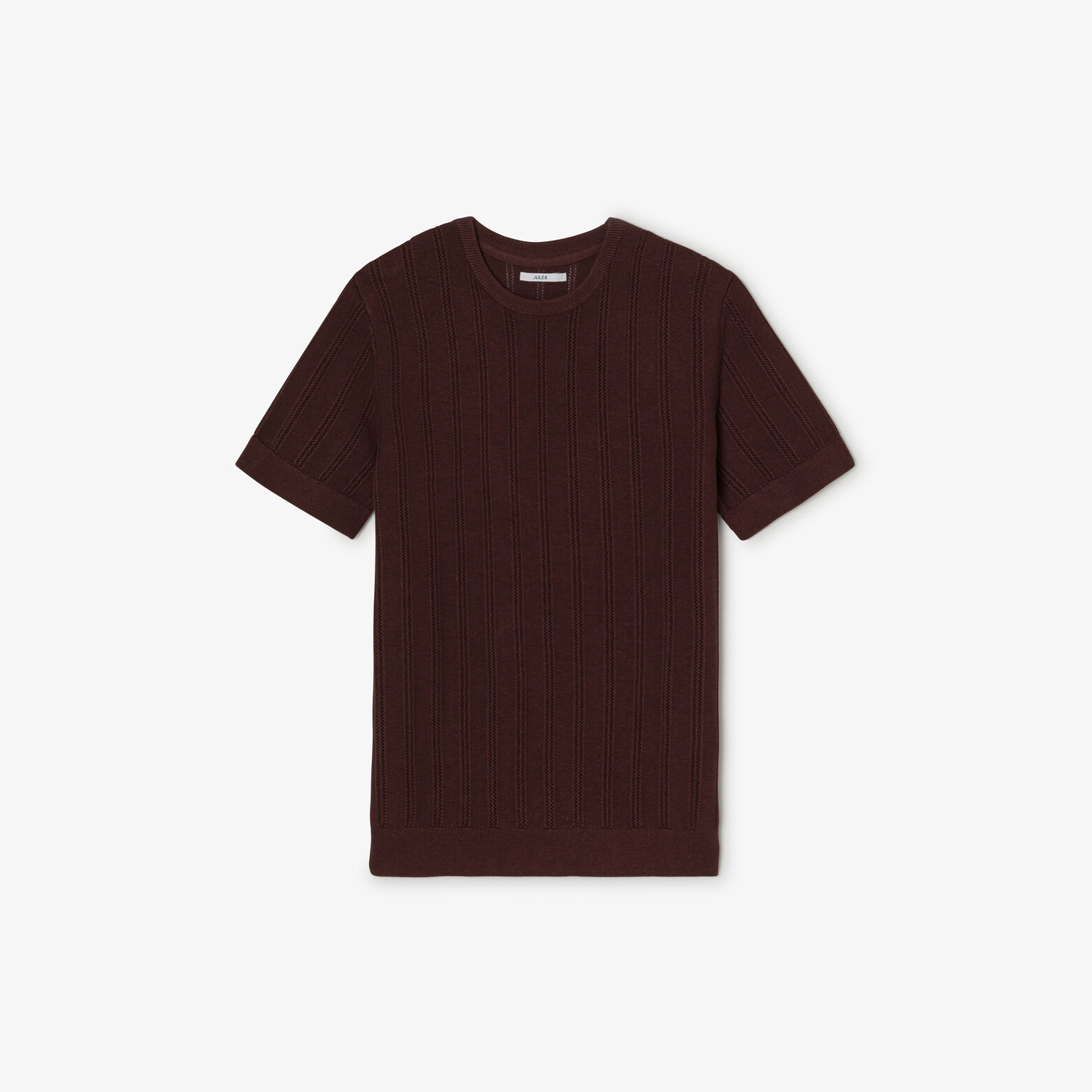 Tee shirt en maille jeux de points