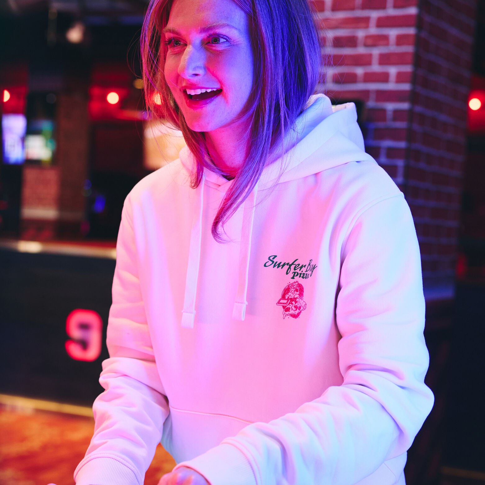 Sweat &agrave; capuche licence Stranger Things