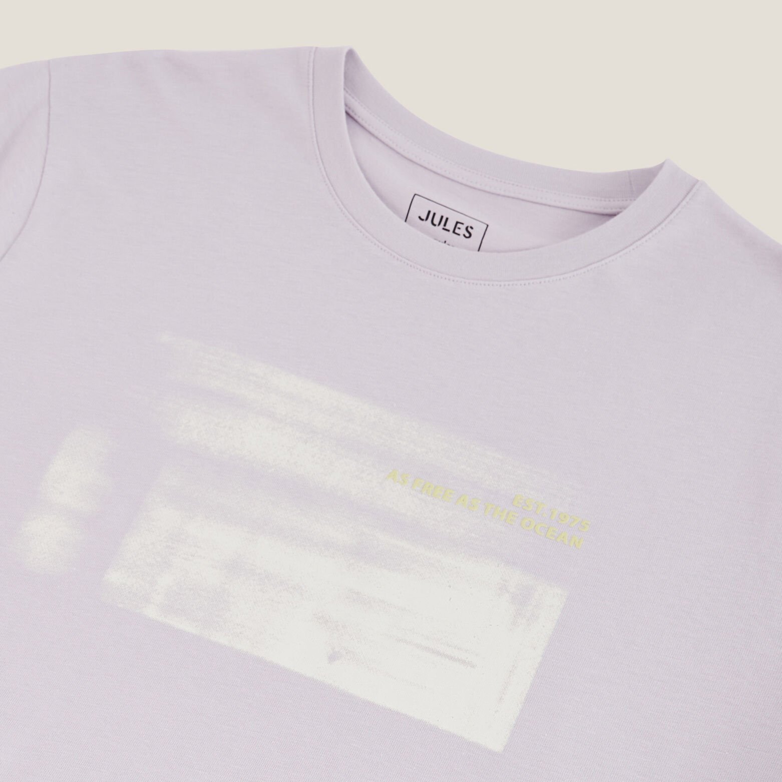 Tee shirt imprim&eacute; en coton