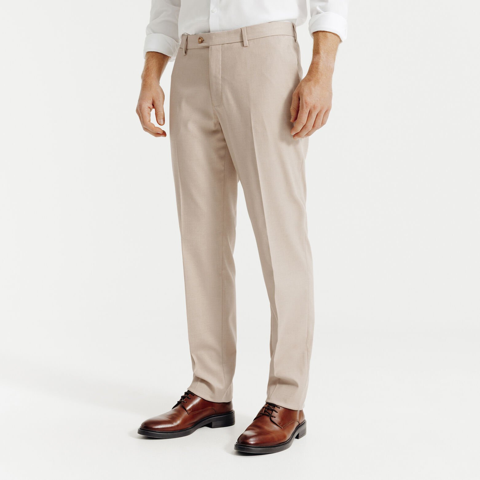 Costume 2 pi&egrave;ces confort twill - Beige