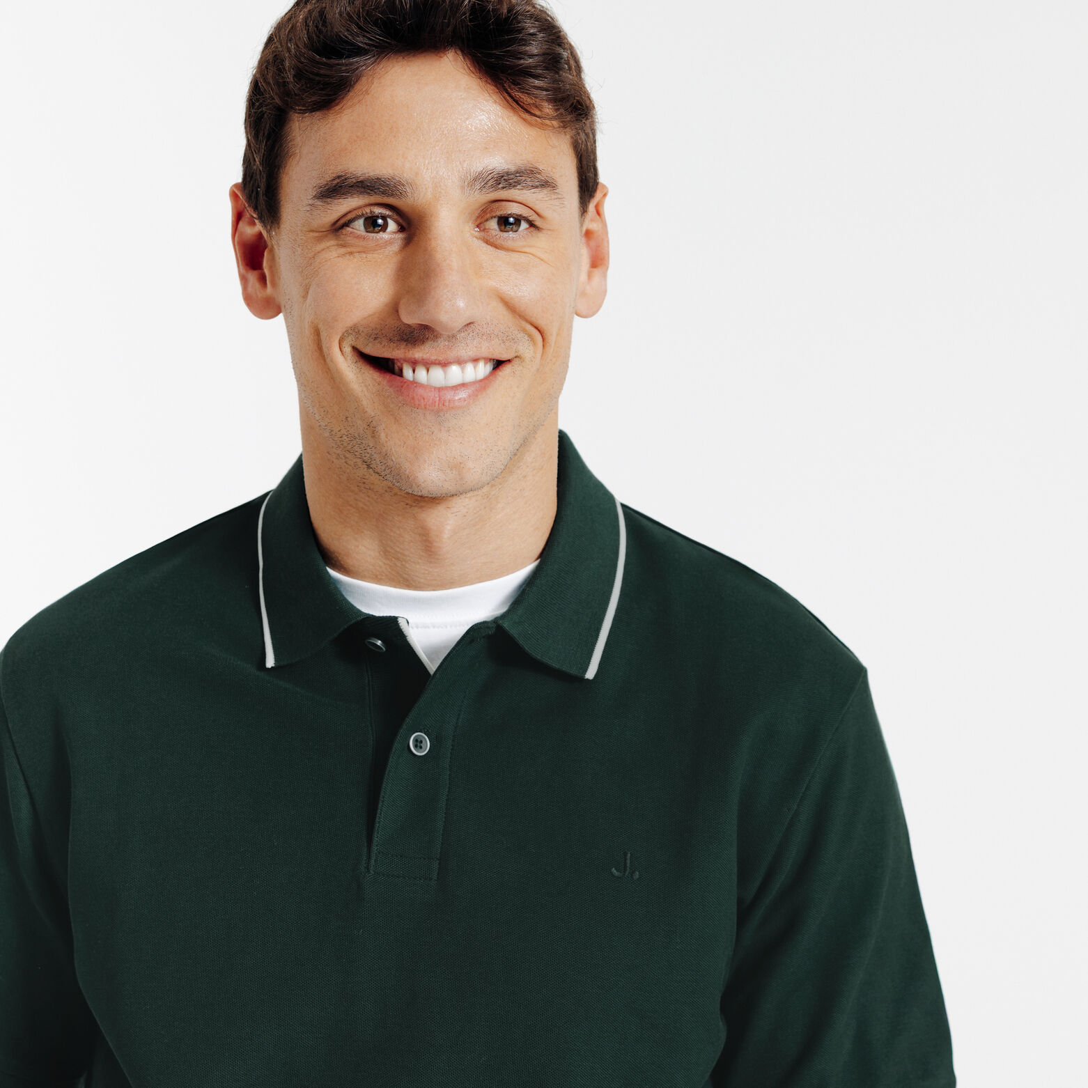 Polo manches courtes uni "le parfait by JULES"