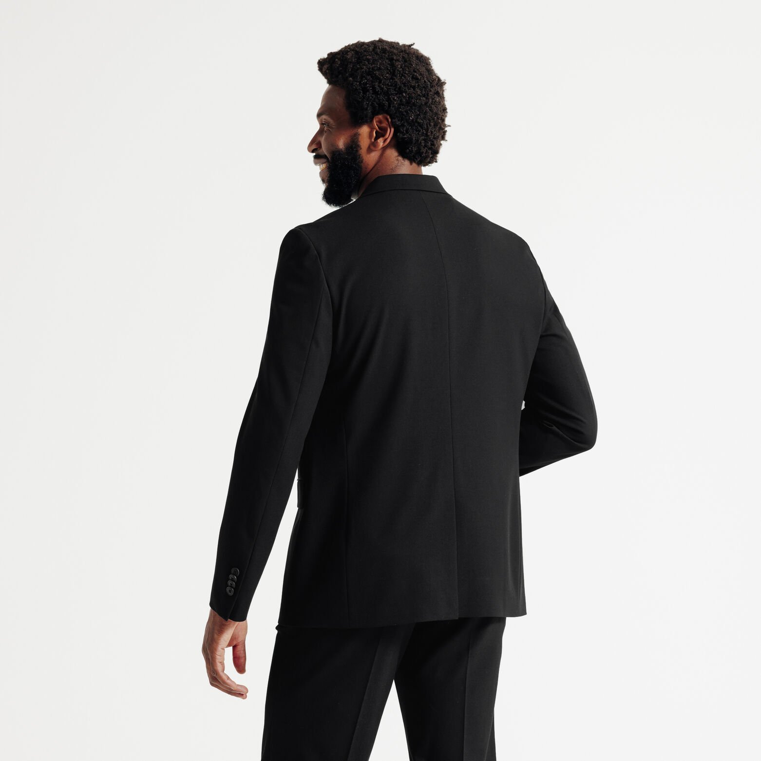 Veste de costume confort double boutonnage