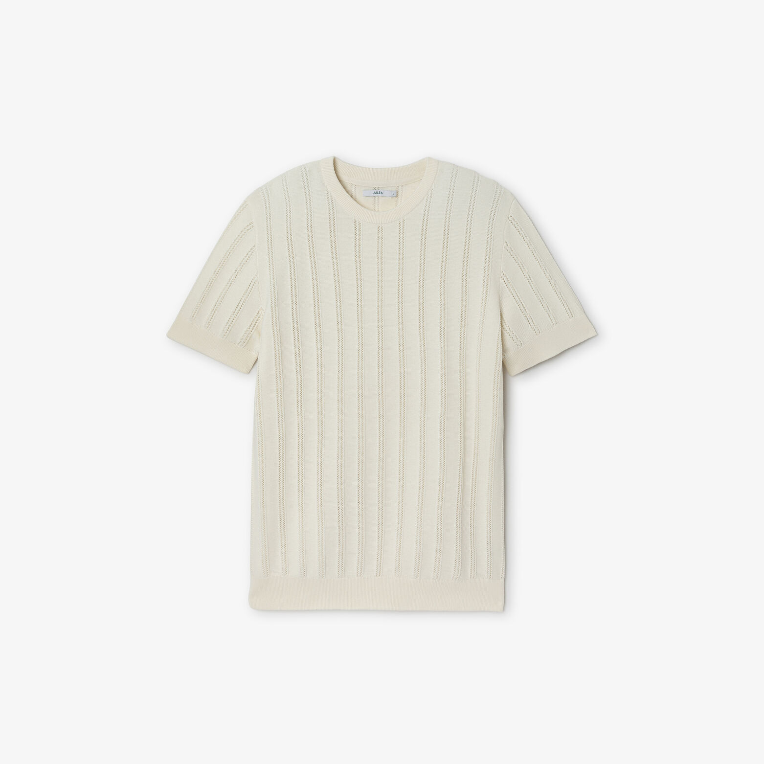 Tee shirt en maille jeux de points