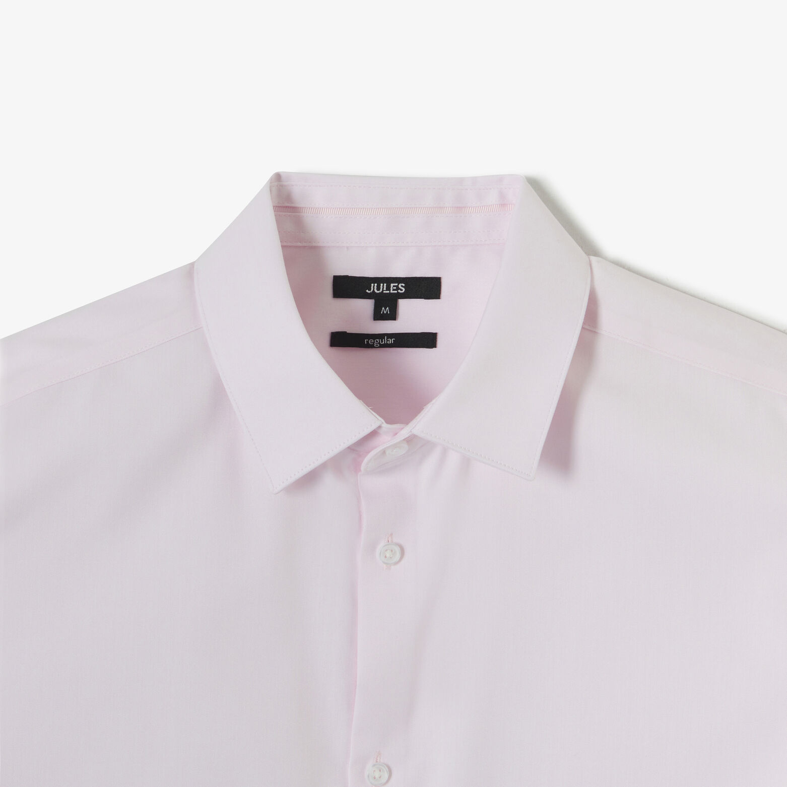 Chemise sans repassage en coton regular