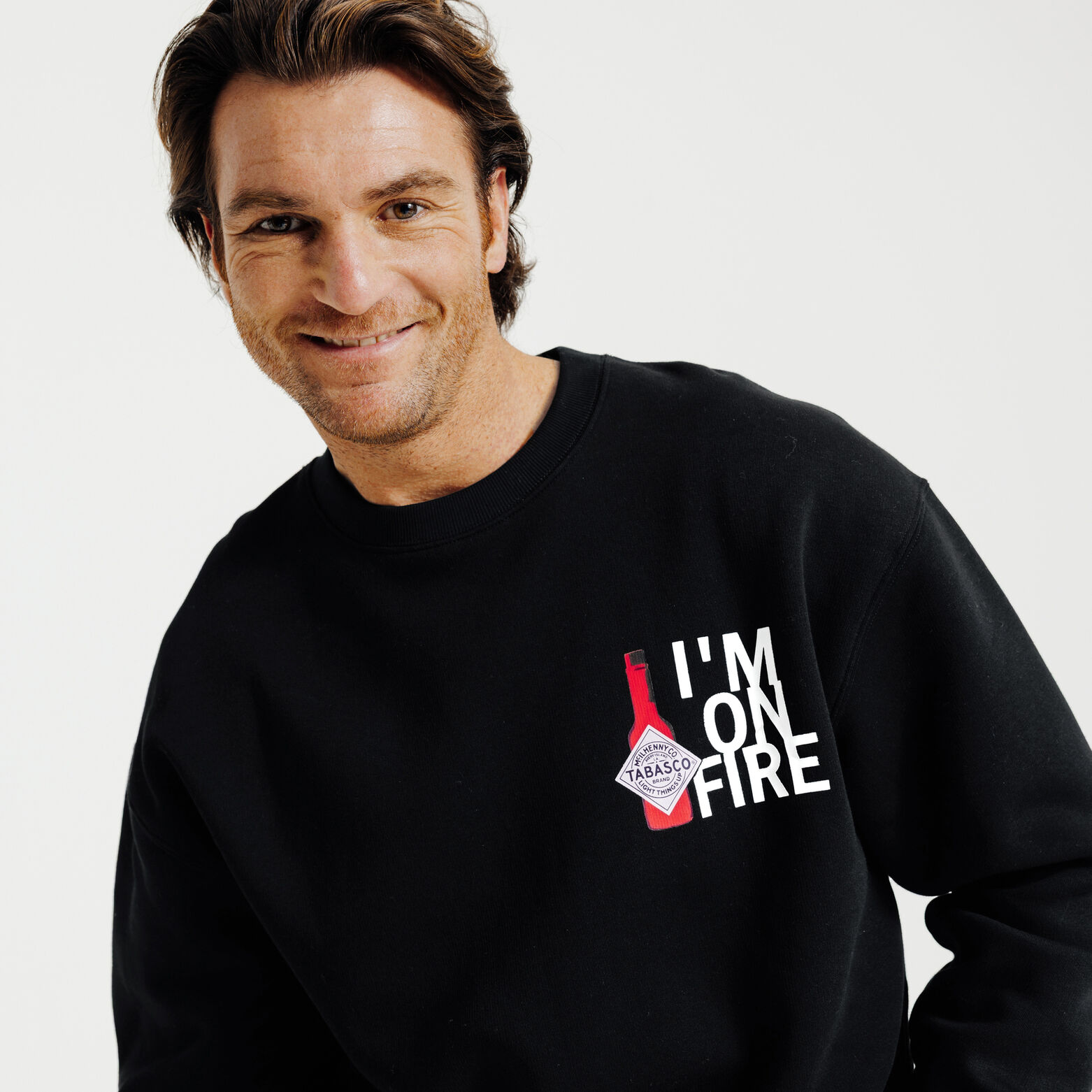 Sweat col rond licence Tabasco