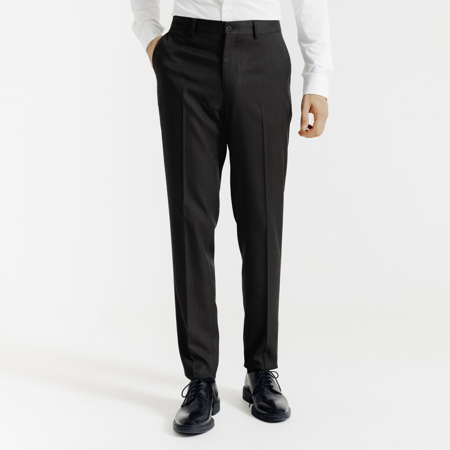 Costume 3 pi&egrave;ces slim - Gris fonc&eacute;