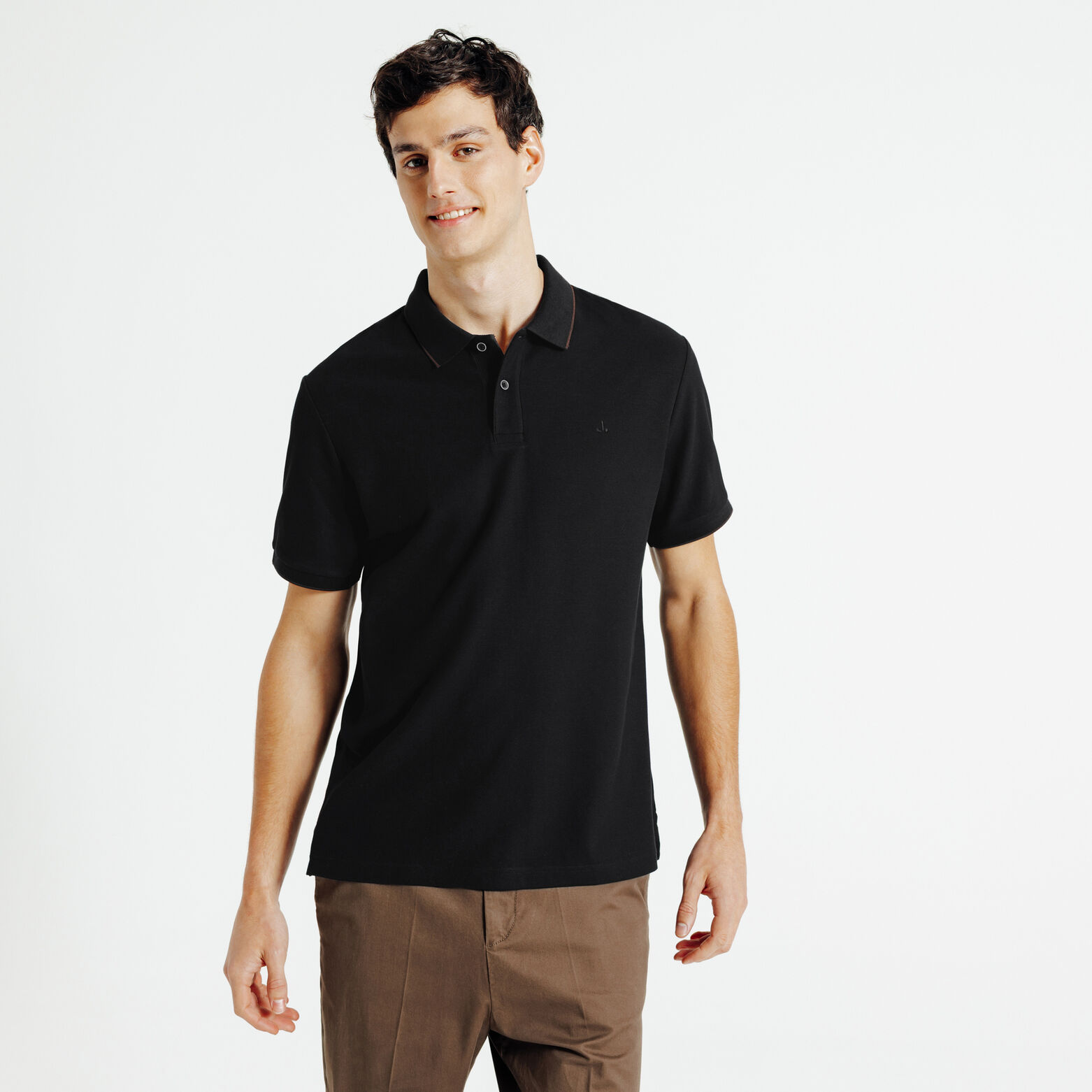 Polo manches courtes uni "le parfait by JULES"