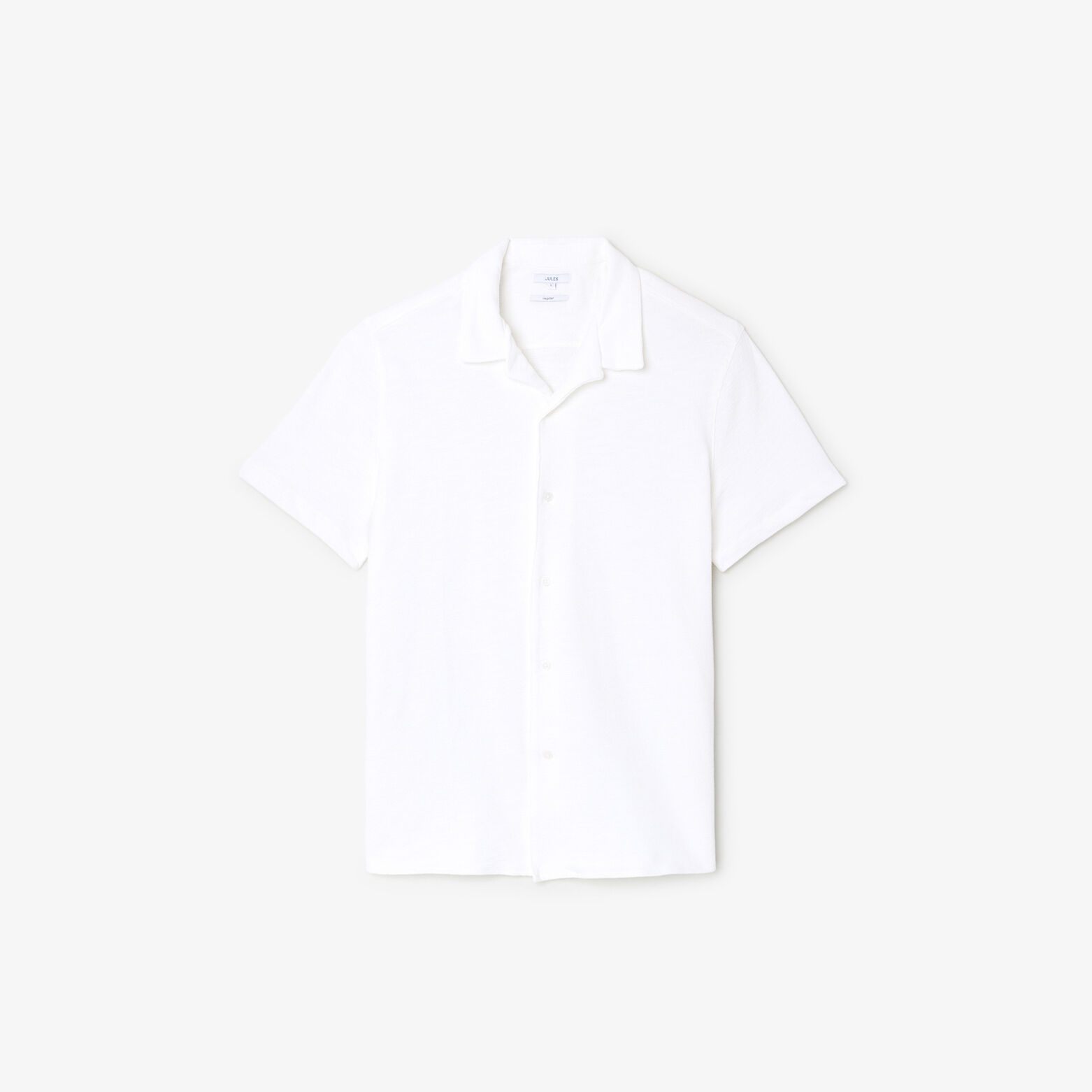 Hemdje in badstof met haaienkraag