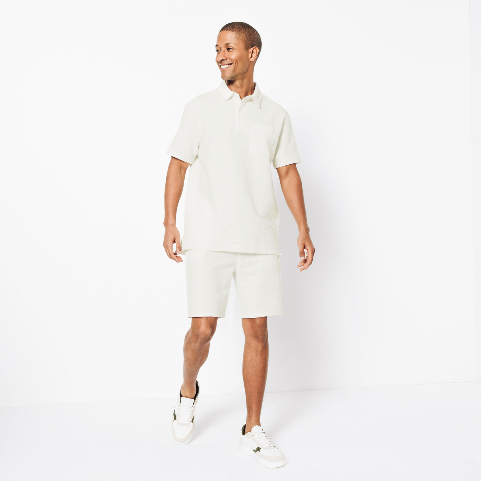 Polo korte mouwen, borstzak