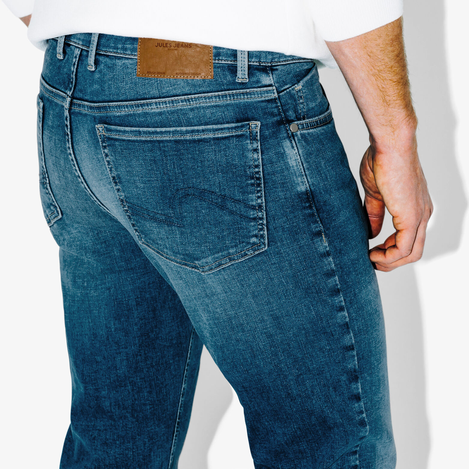 Jean straight 3 longueurs