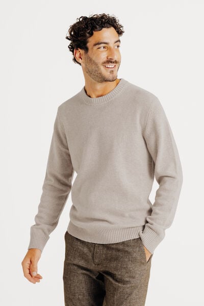Pull col rond lambswool