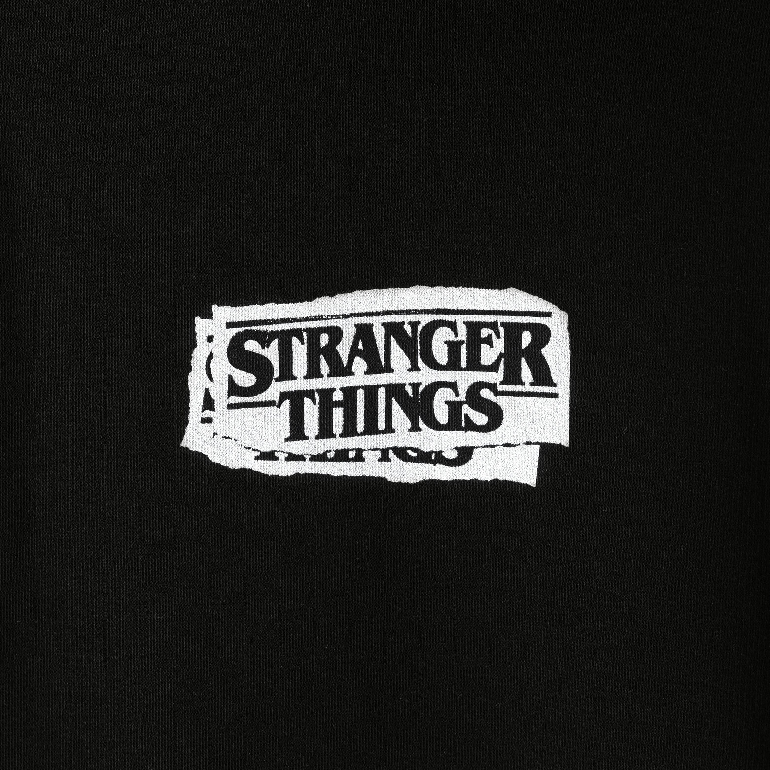 Hoodie met Stranger Things licentieprint