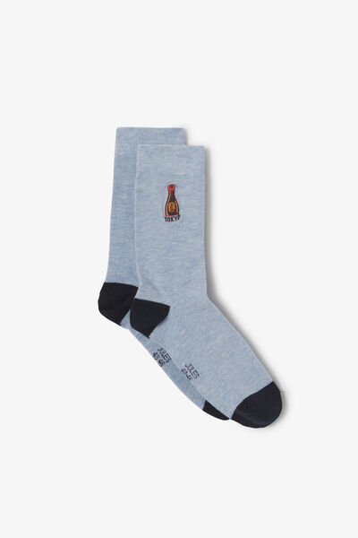 Chaussettes hautes fantaisies