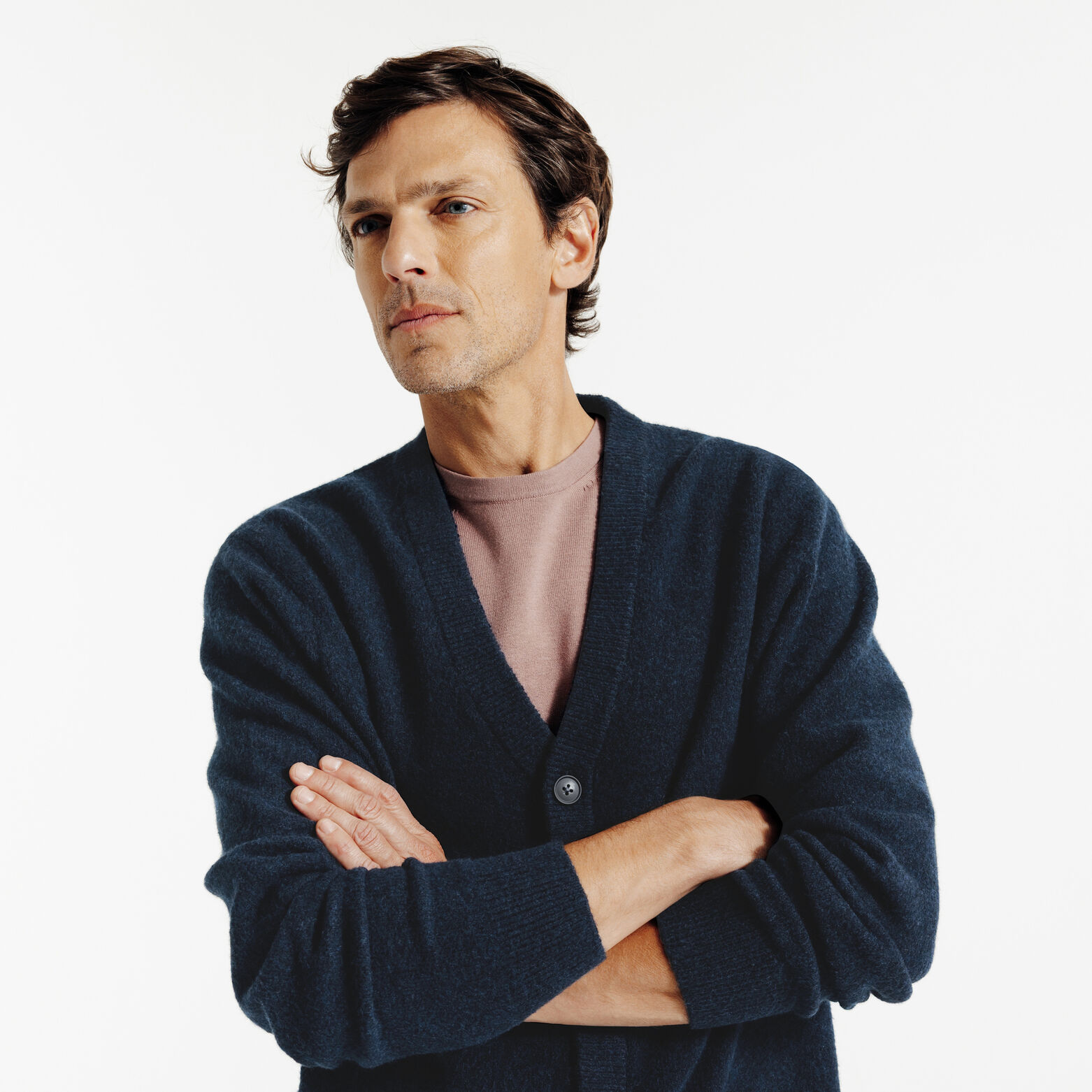 Gilet cardigan mousseux