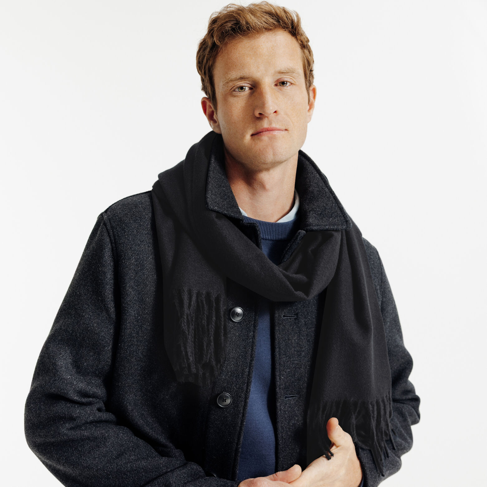 Echarpe contenant du cachemire