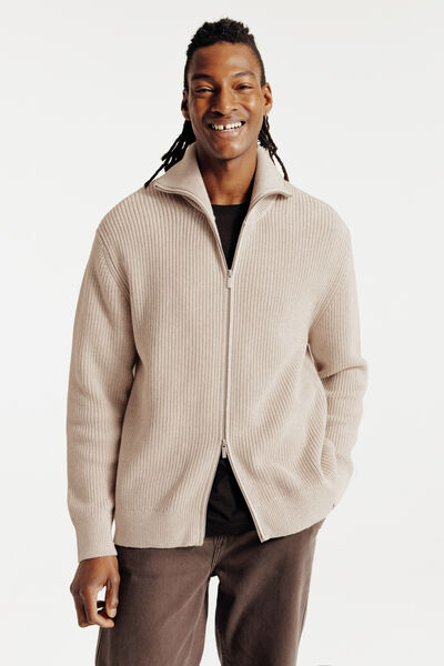 Gilet zipp&eacute; col camionneur