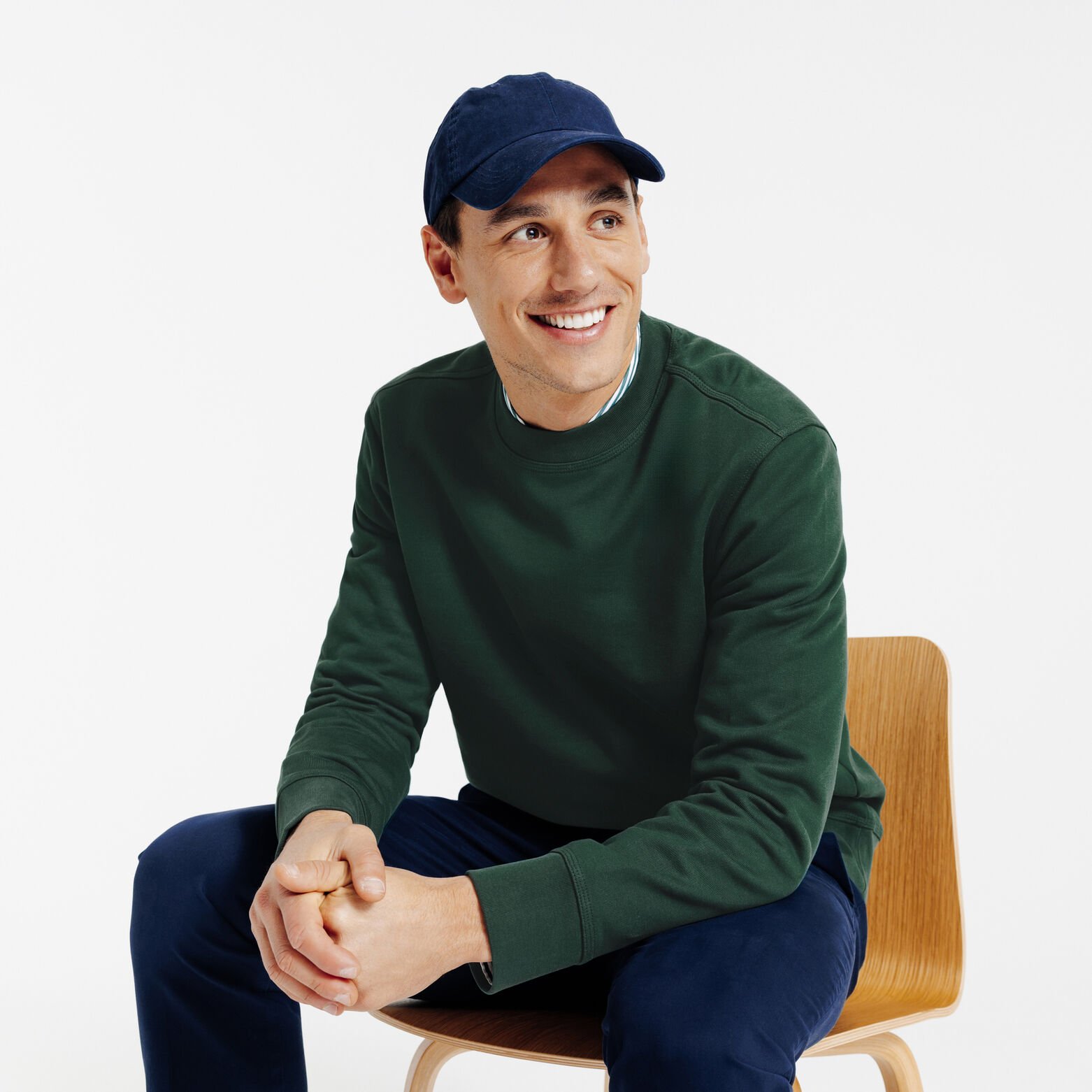 Sweat col rond uni "le parfait by JULES"