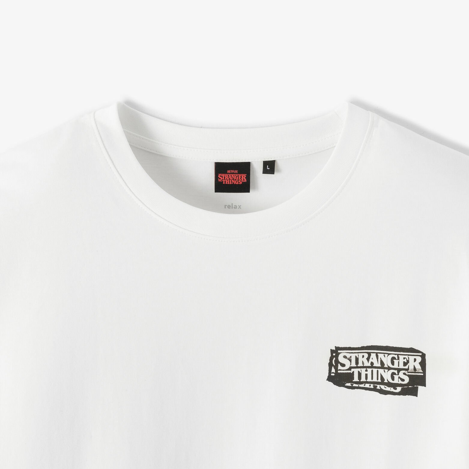 Bedrukte T-shirt met Stranger Things licentie