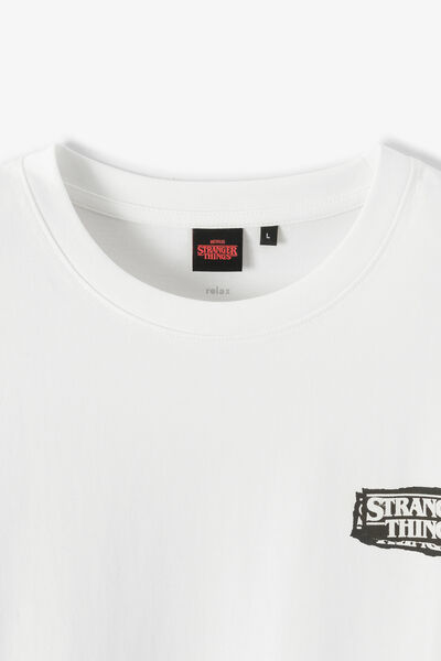 Tee shirt imprim&eacute; licence Stranger Things