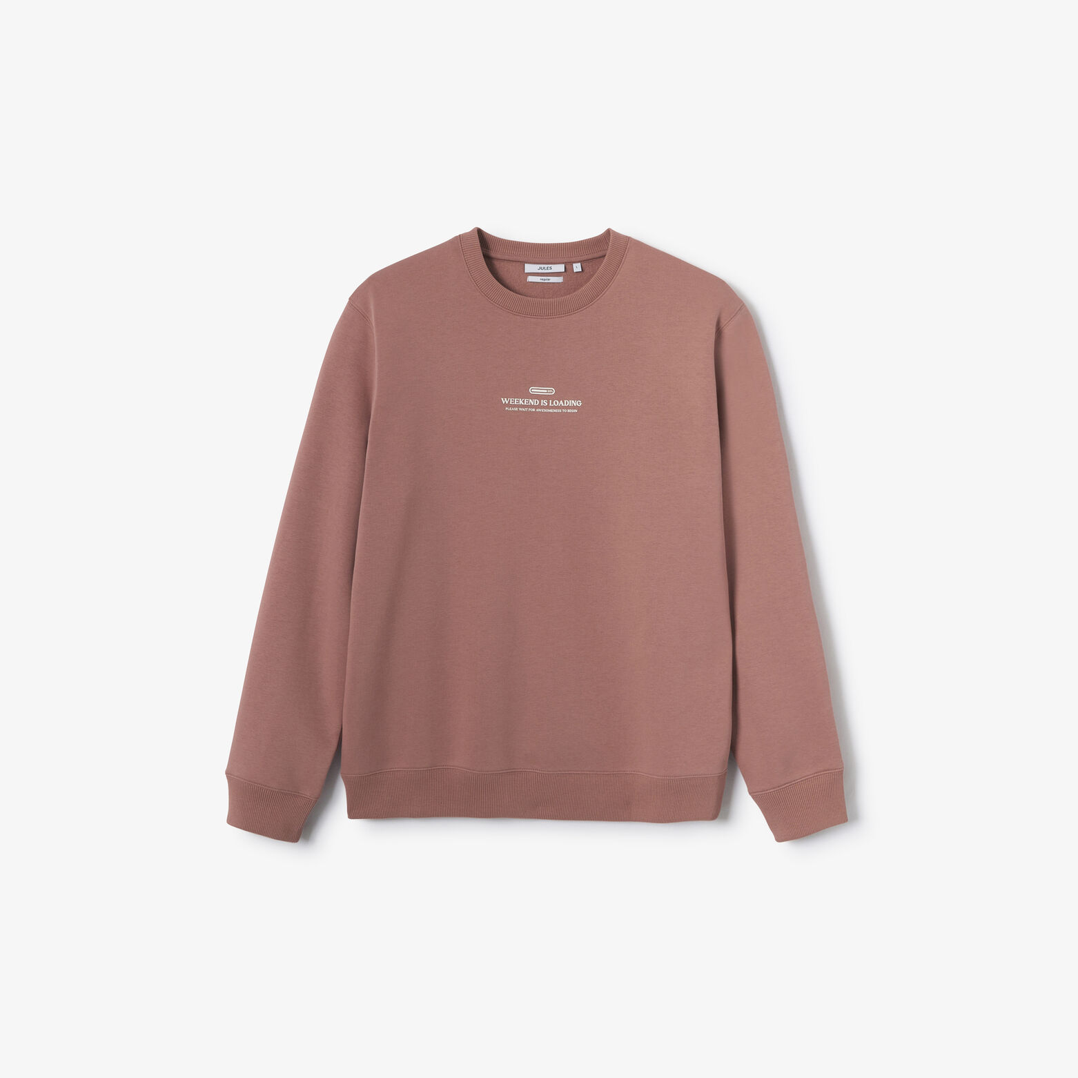 Sweat col rond imprim&eacute;