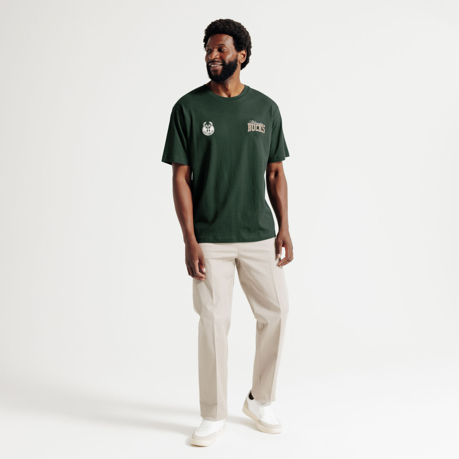 Tee shirt Milwaukee Bucks licence NBA