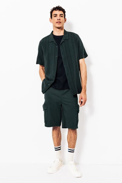 Chemisette en coton jacquard