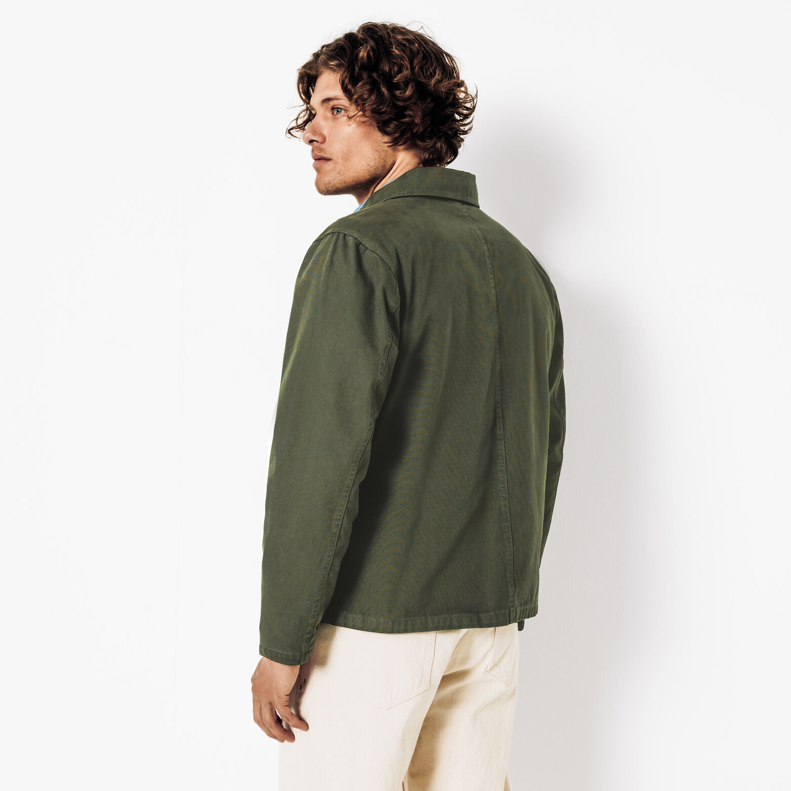 Blouson mi-saison col chemise