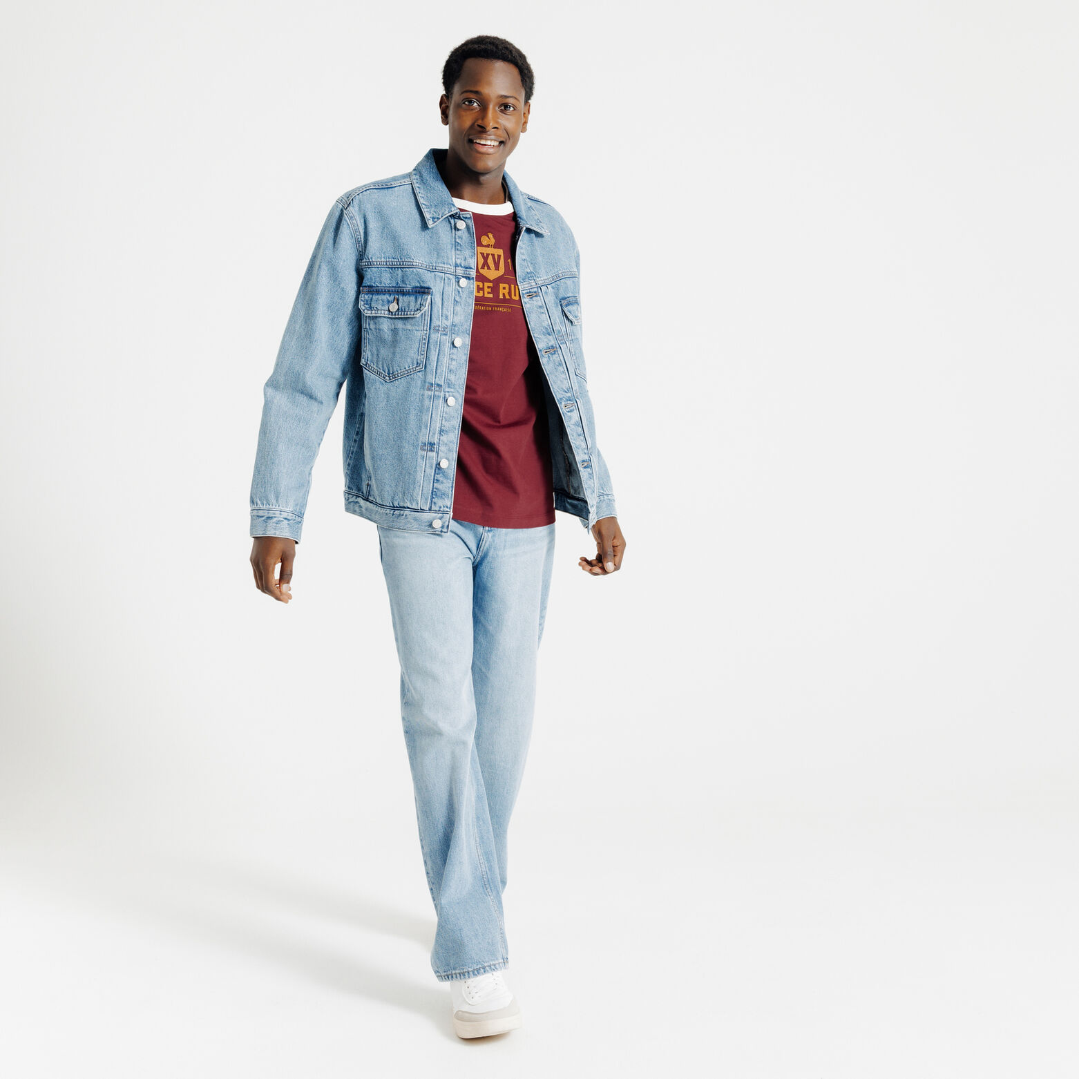 Tee shirt imprim&eacute; licence France Rugby