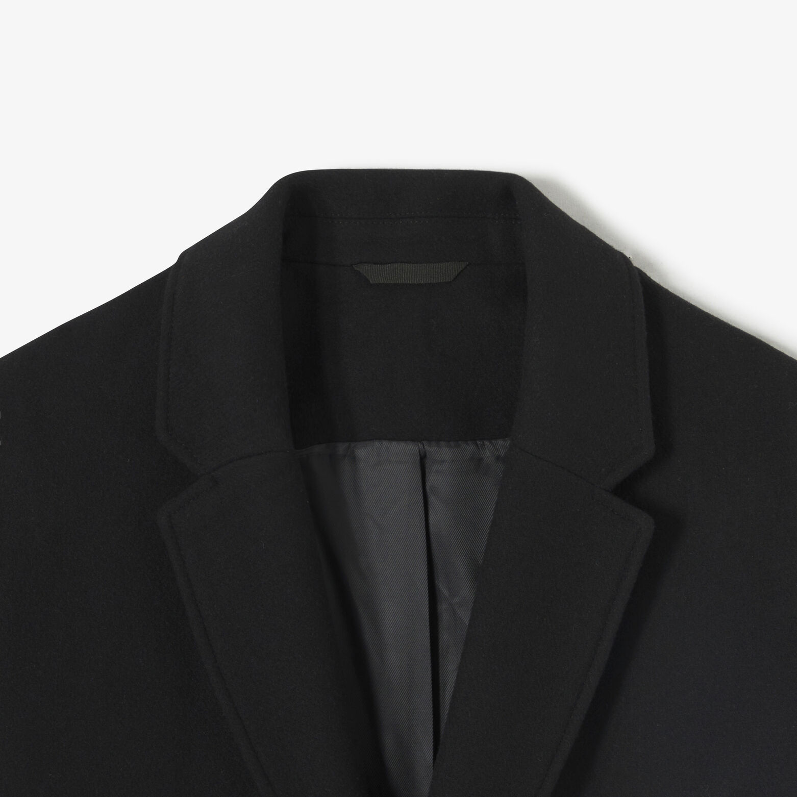 Manteau hiver long col tailleur