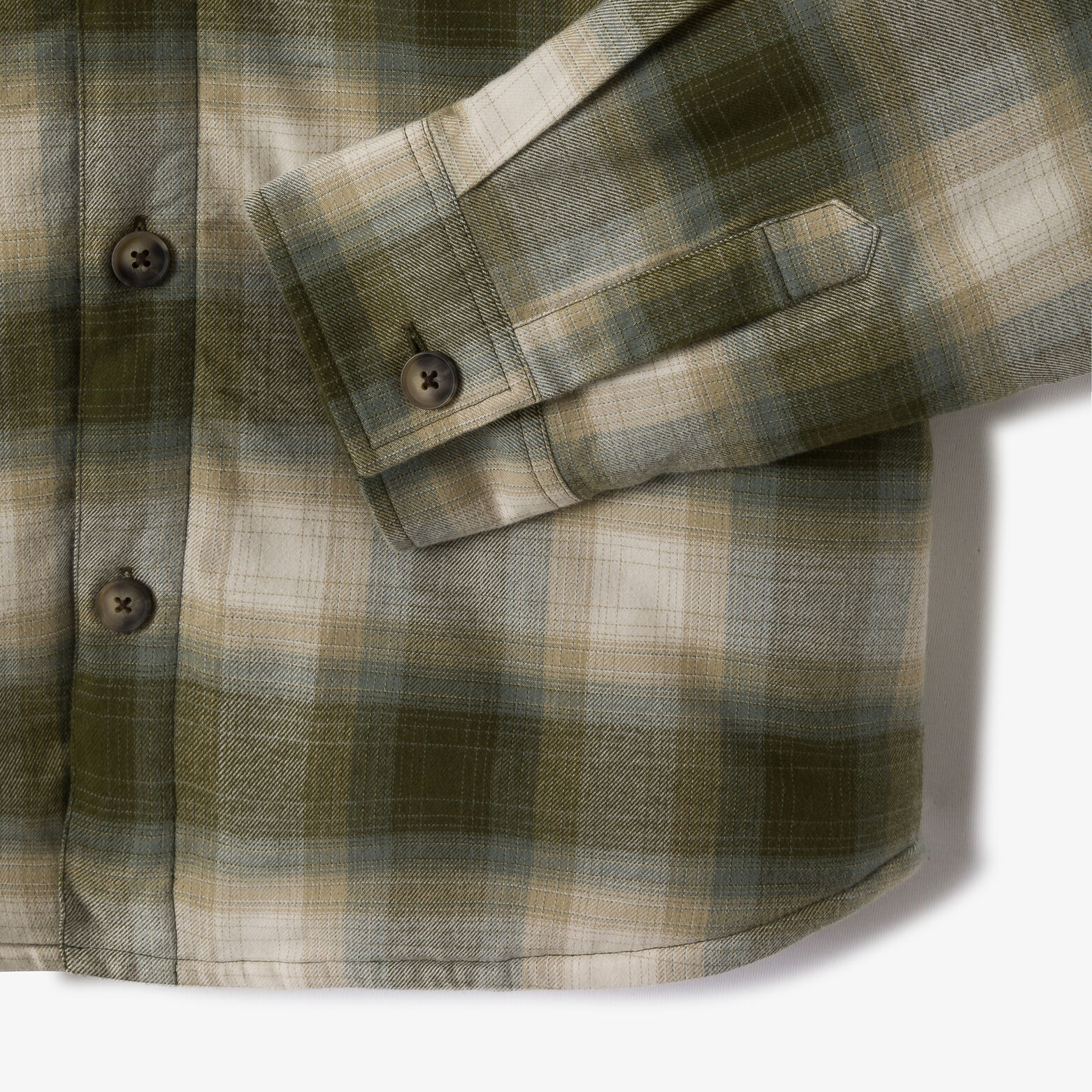 Surchemise doubl&eacute;e en coton