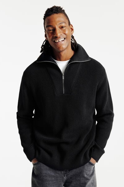 Pull col camionneur en c&ocirc;te